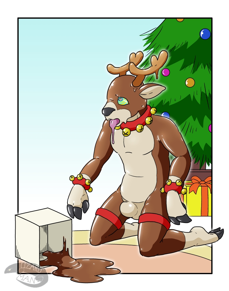 Merry goo-ristmas by Kaju