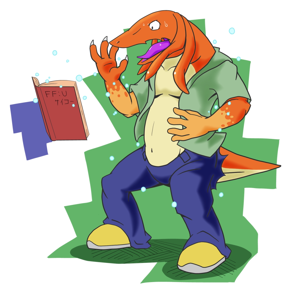 Lizardman TF by Kaju
