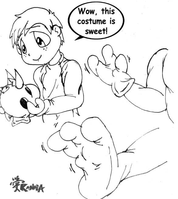 Dragon costume by Kanada
