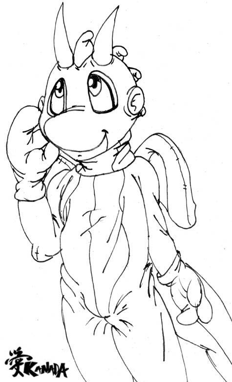Dragon costume by Kanada