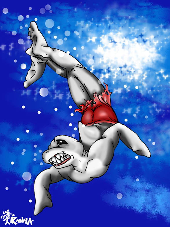 Sharkdude by Kanada