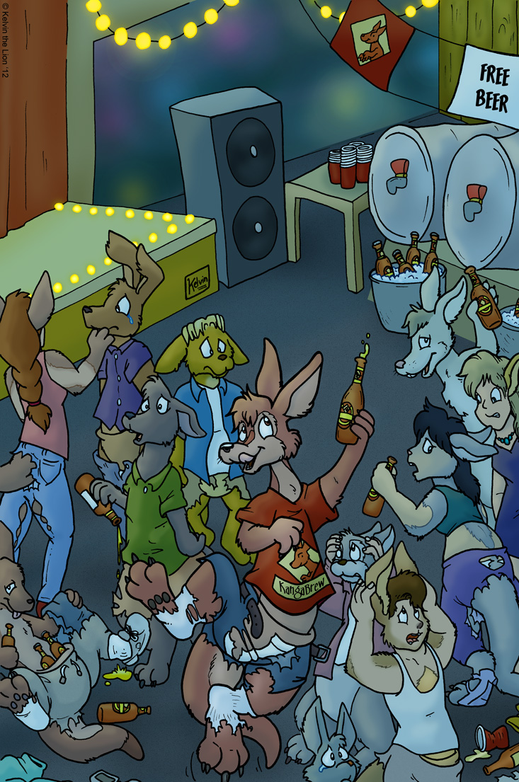The cover to Xfrmations Unlimited #5 by KelvinTheLion