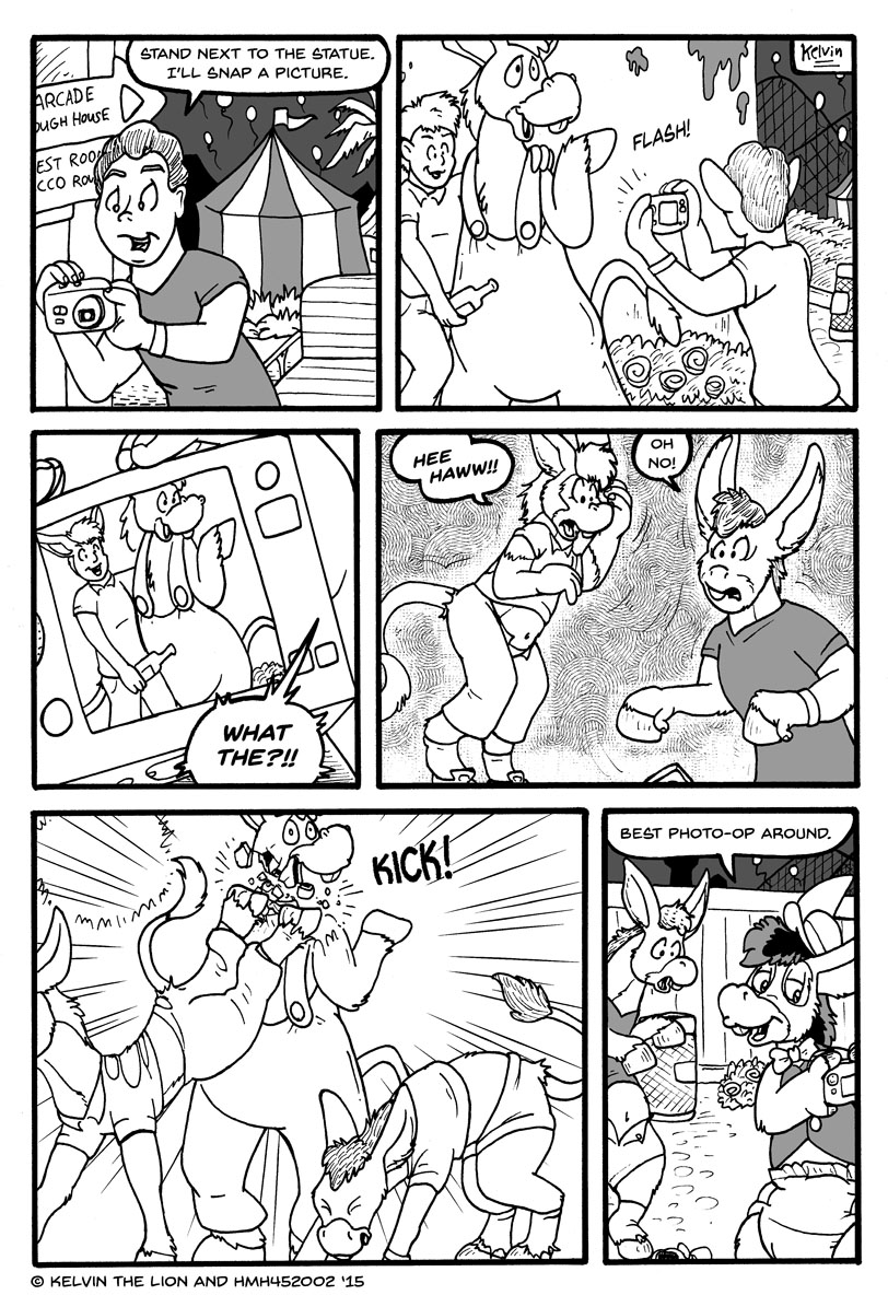 Pleasure Island photo Op by KelvinTheLion