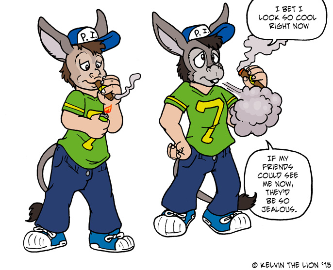 Stupid little boy on Pleasure Island by KelvinTheLion