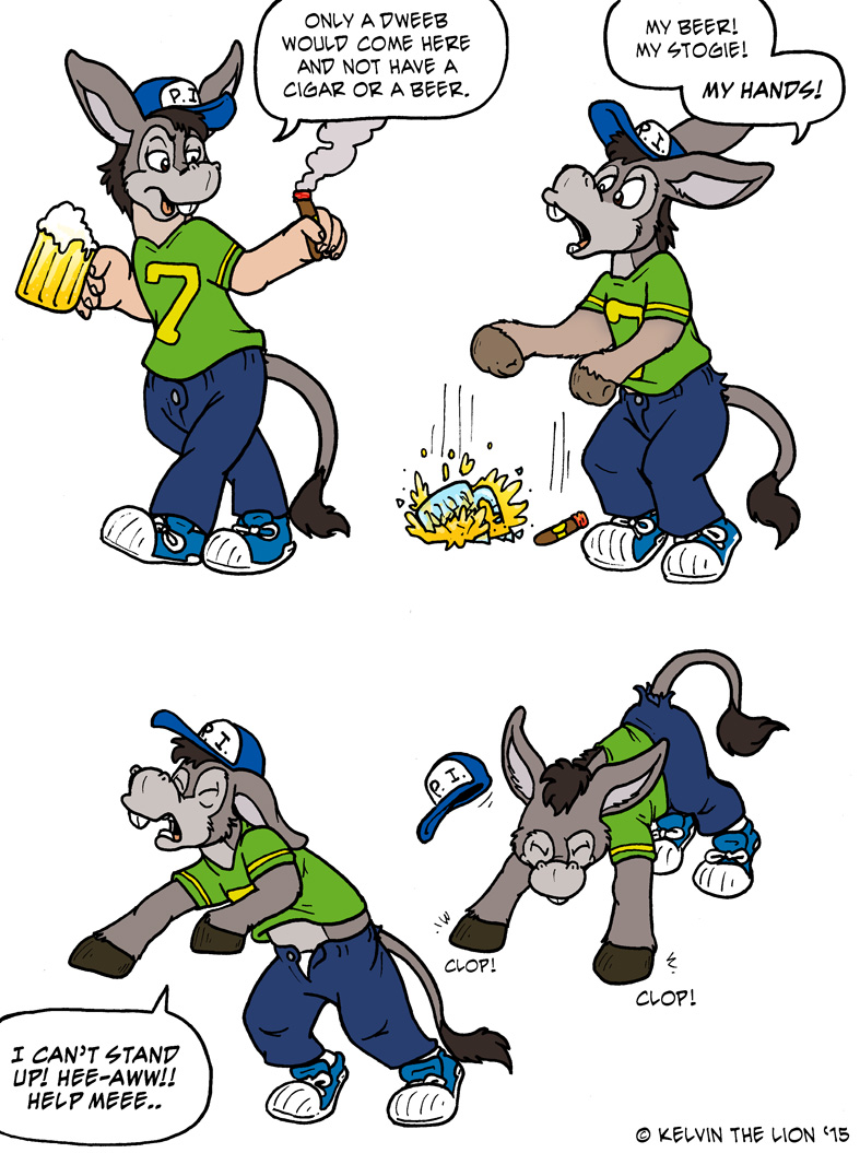 Stupid little boy on Pleasure Island by KelvinTheLion