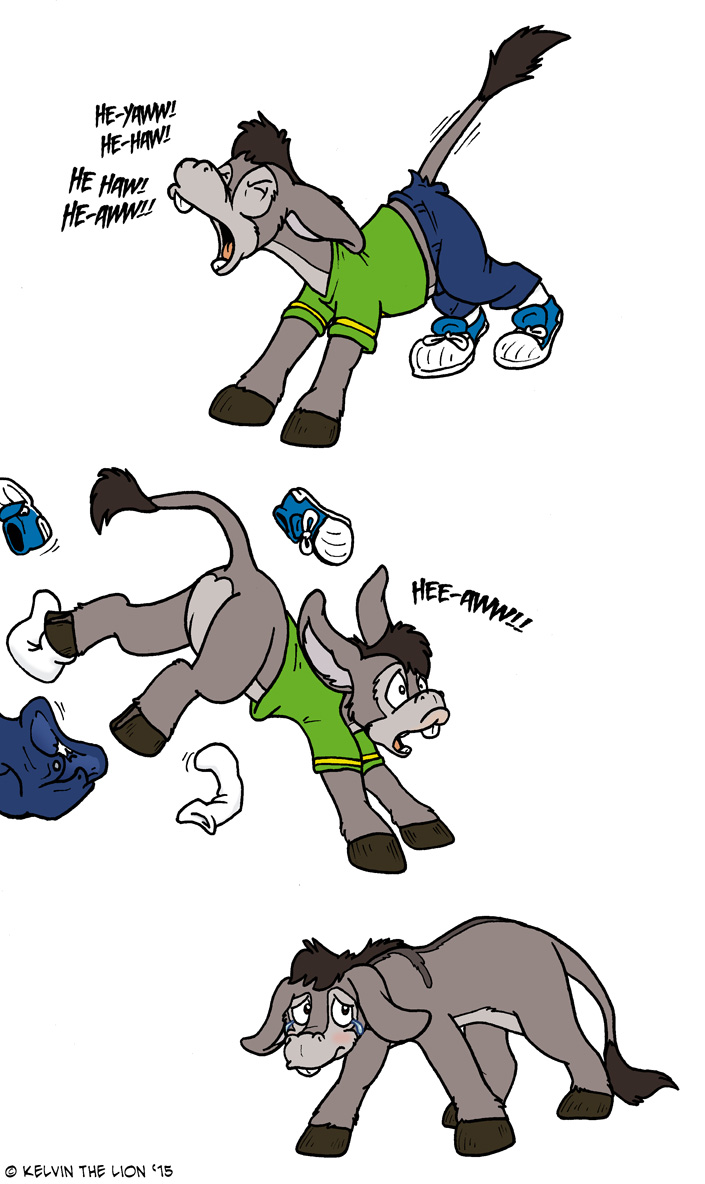 Stupid little boy on Pleasure Island by KelvinTheLion