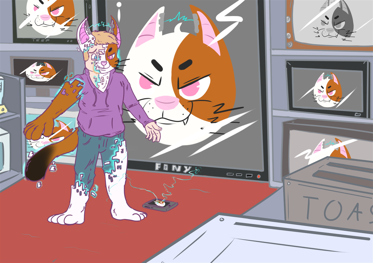 Meowmix by Kitsunefan