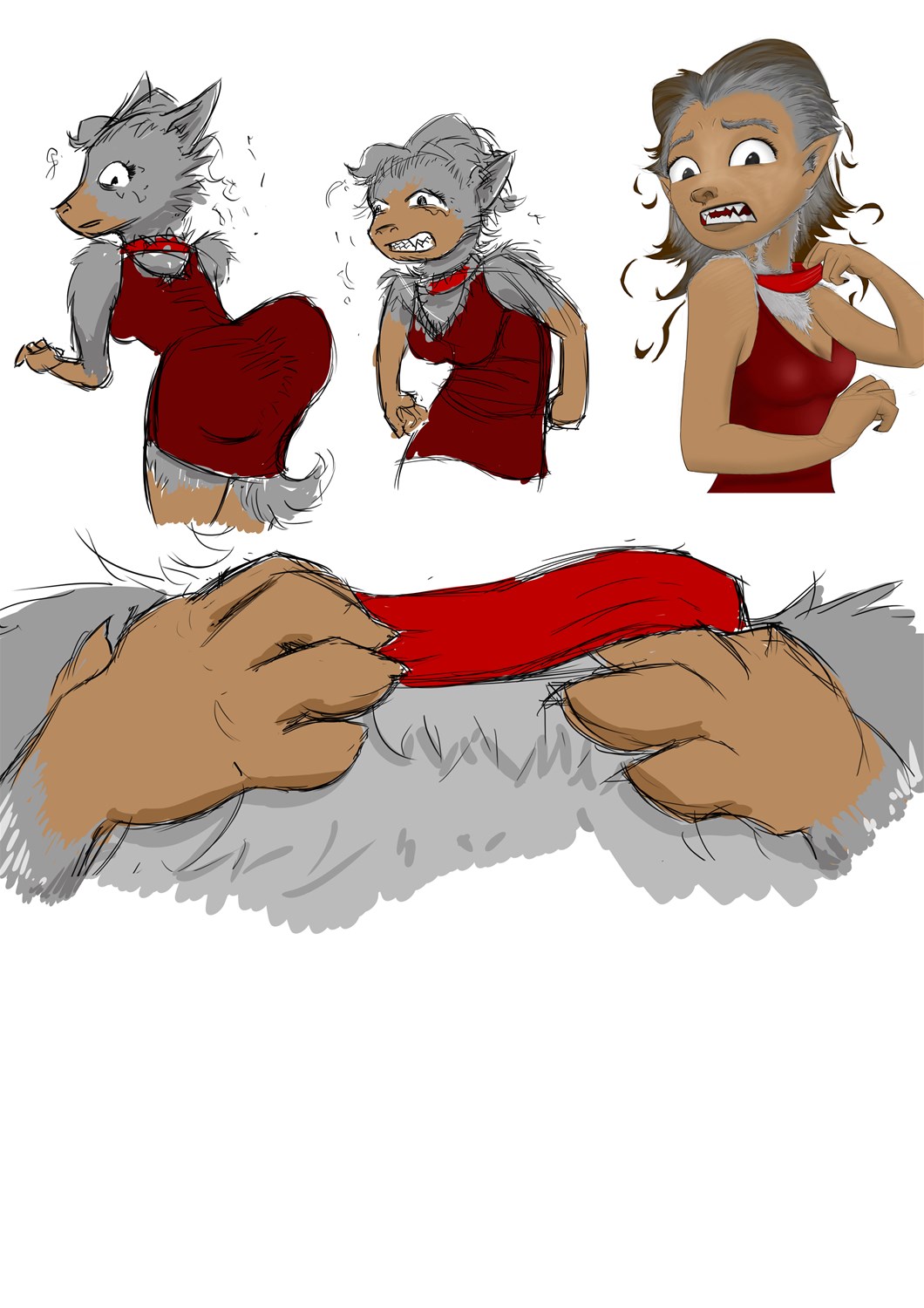 Collared With Sketches by KrazyIvan