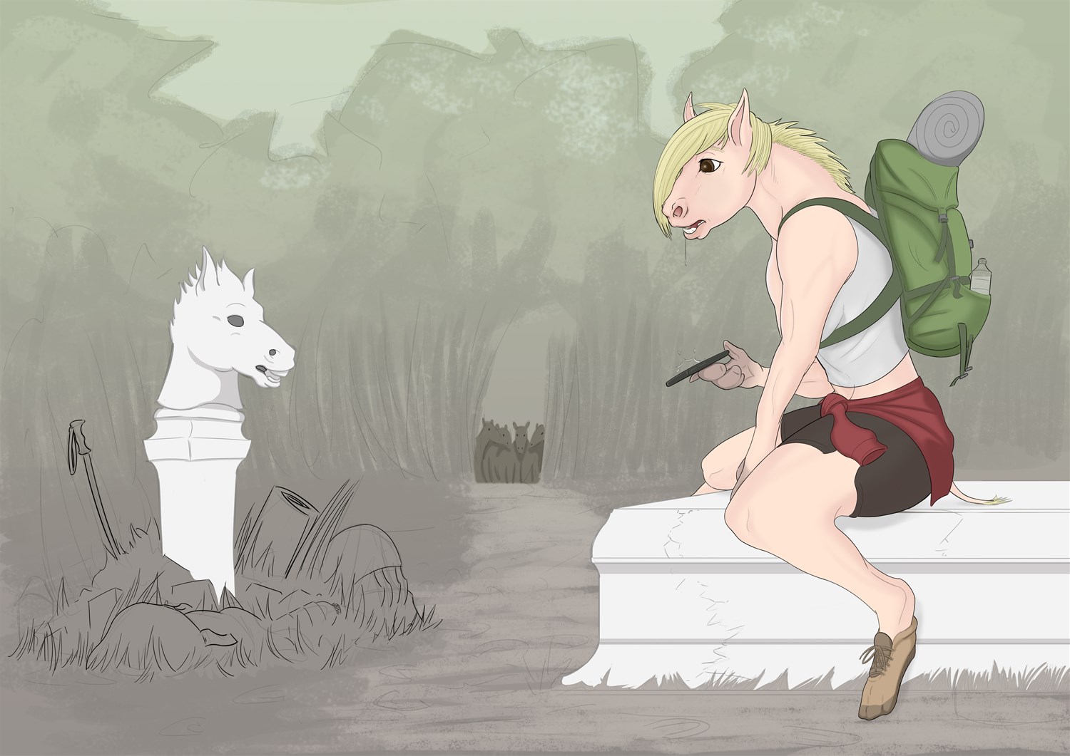 Horse Head Hike by KrazyIvan