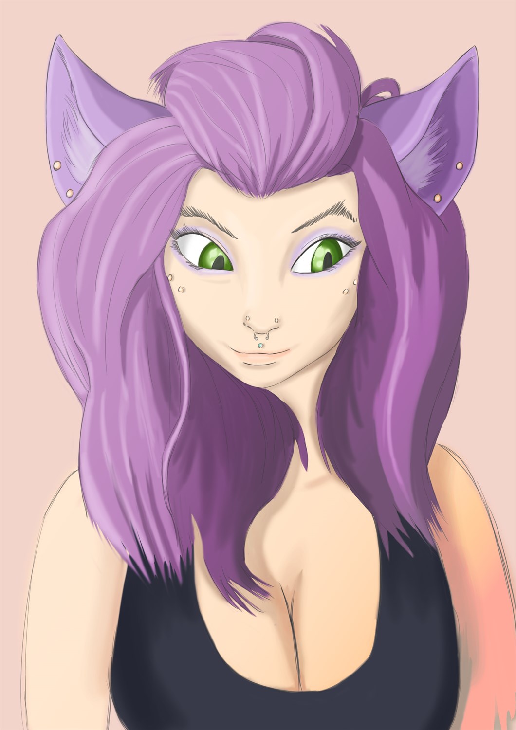 Cat girl by KrazyIvan