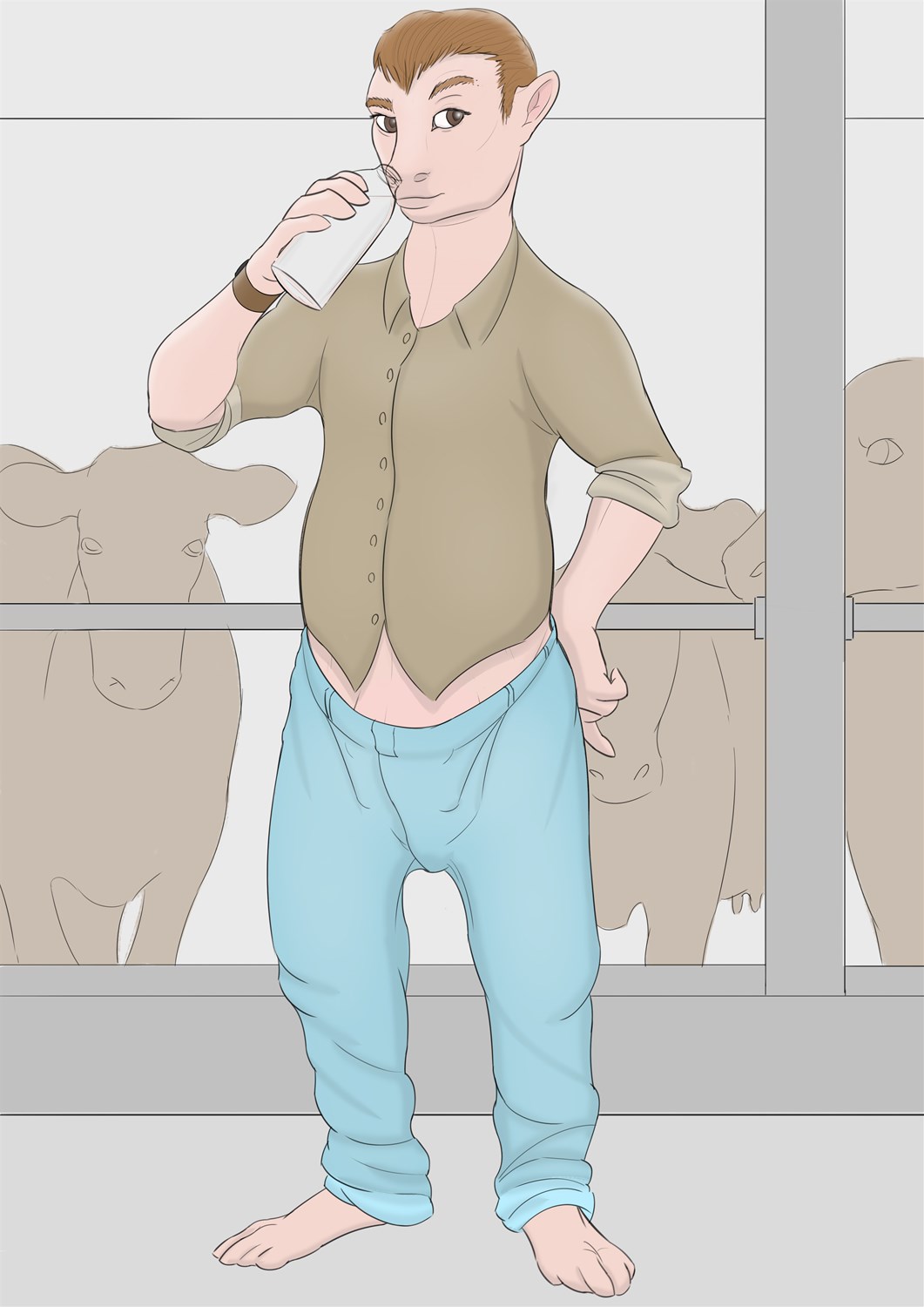 Milking It by KrazyIvan