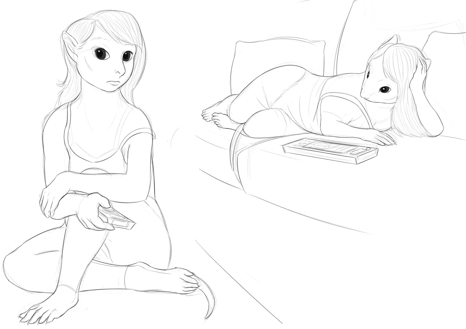July sketch compilation by KrazyIvan