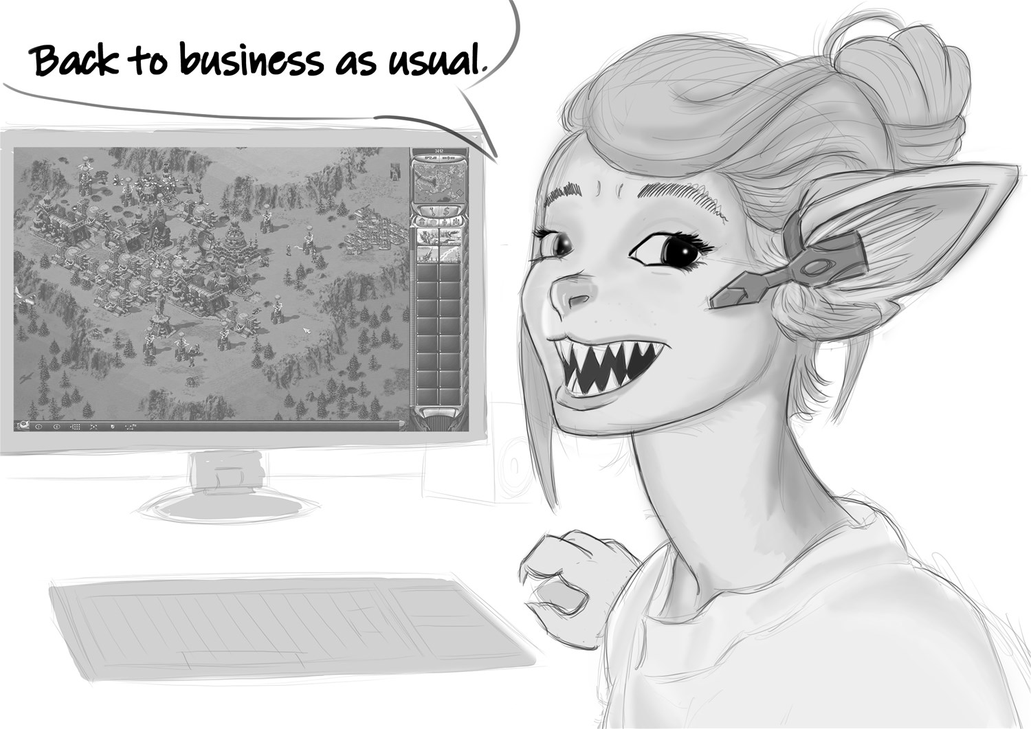 Not Gaming by KrazyIvan