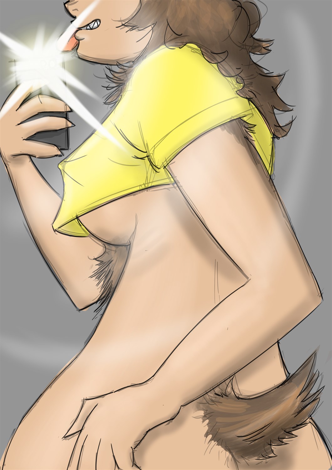 Meanwhile on werewolf tinder by KrazyIvan