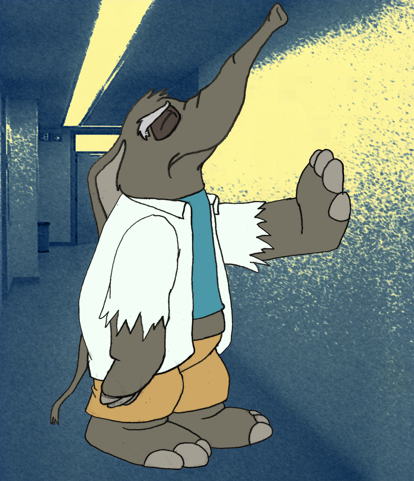 Professor Pachyderm by Kresblain