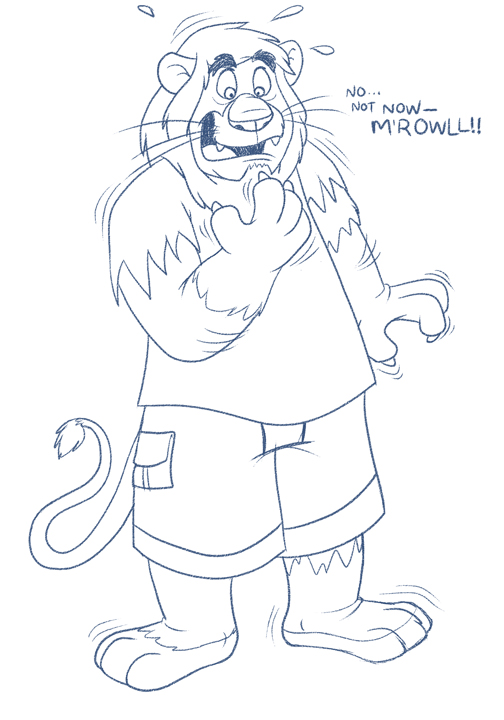Lion Power by Kresblain