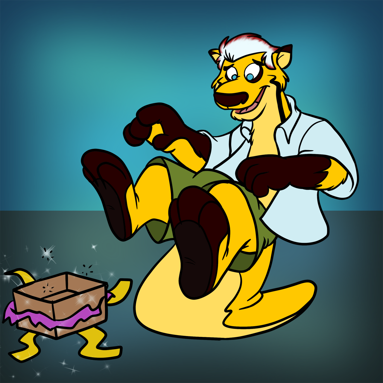 A Bouncy Gift by Kresblain