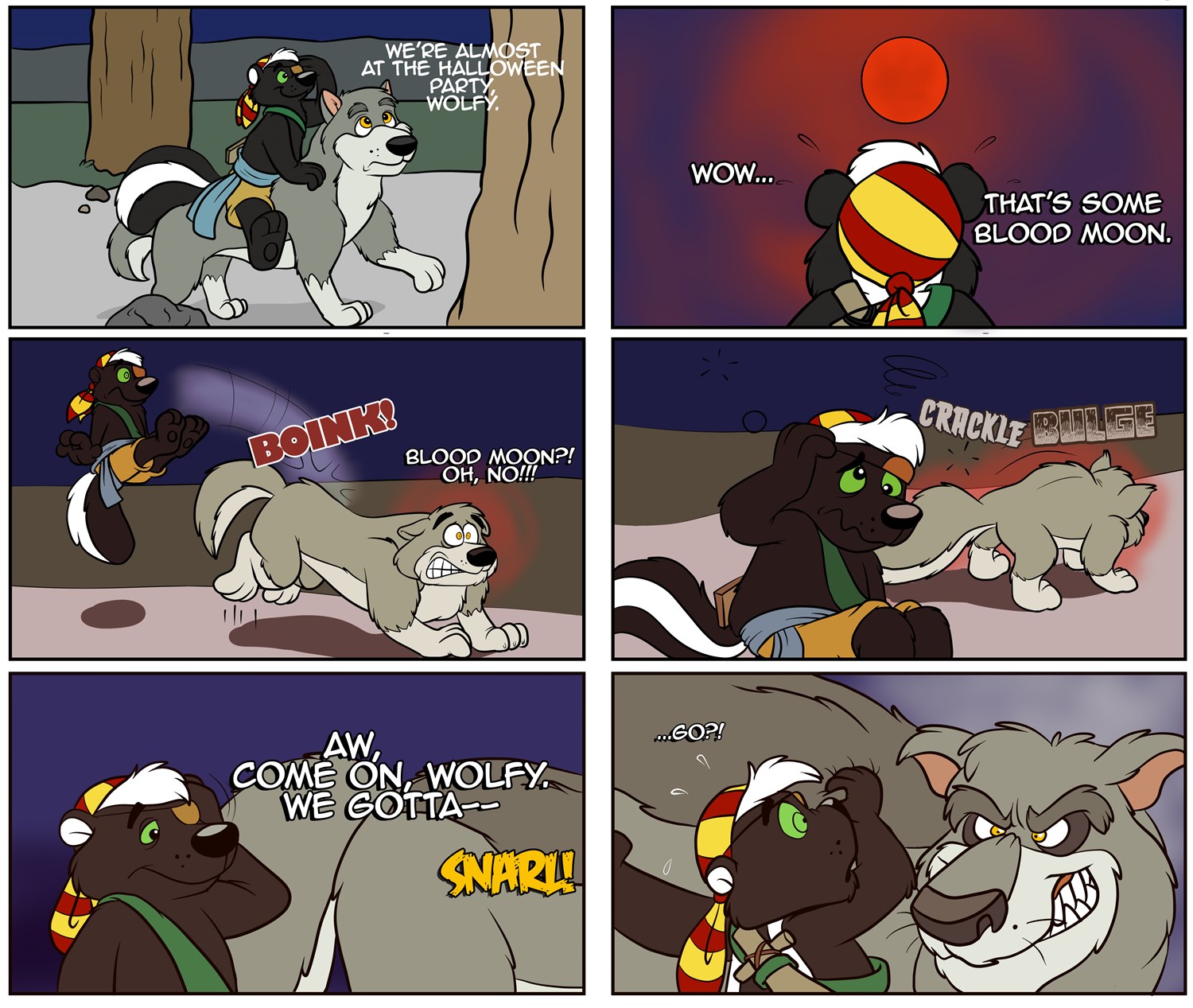 Beware the Moon by Kresblain