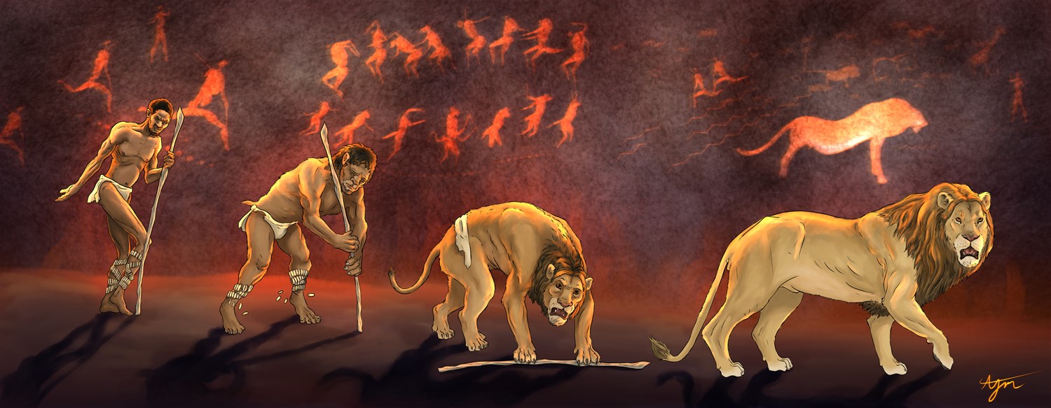 Magic Of the Trance Dance - Bushman to Lion TF by Kuzim