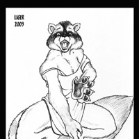 raccoon by Liger