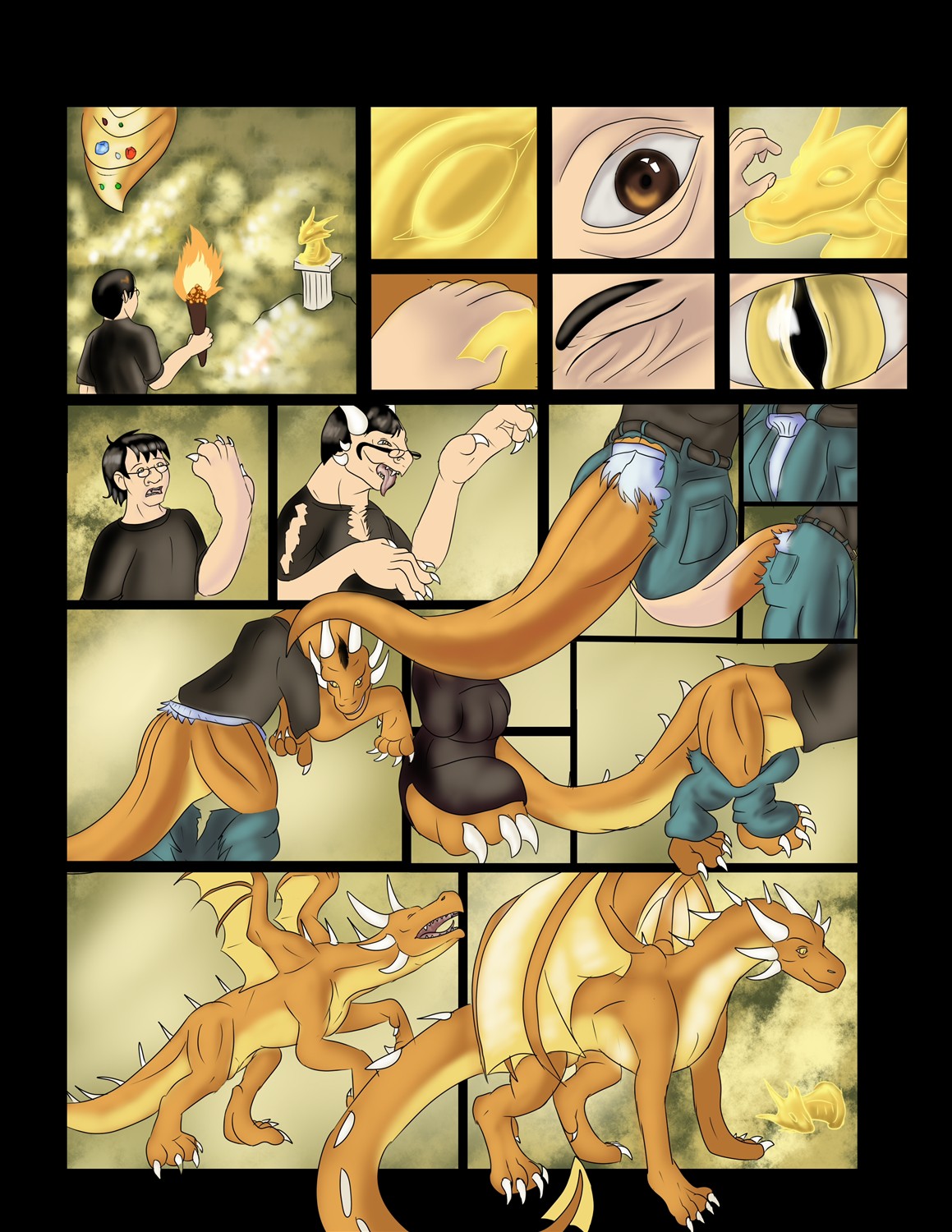 Commission: The Golden Idol by Lucern7
