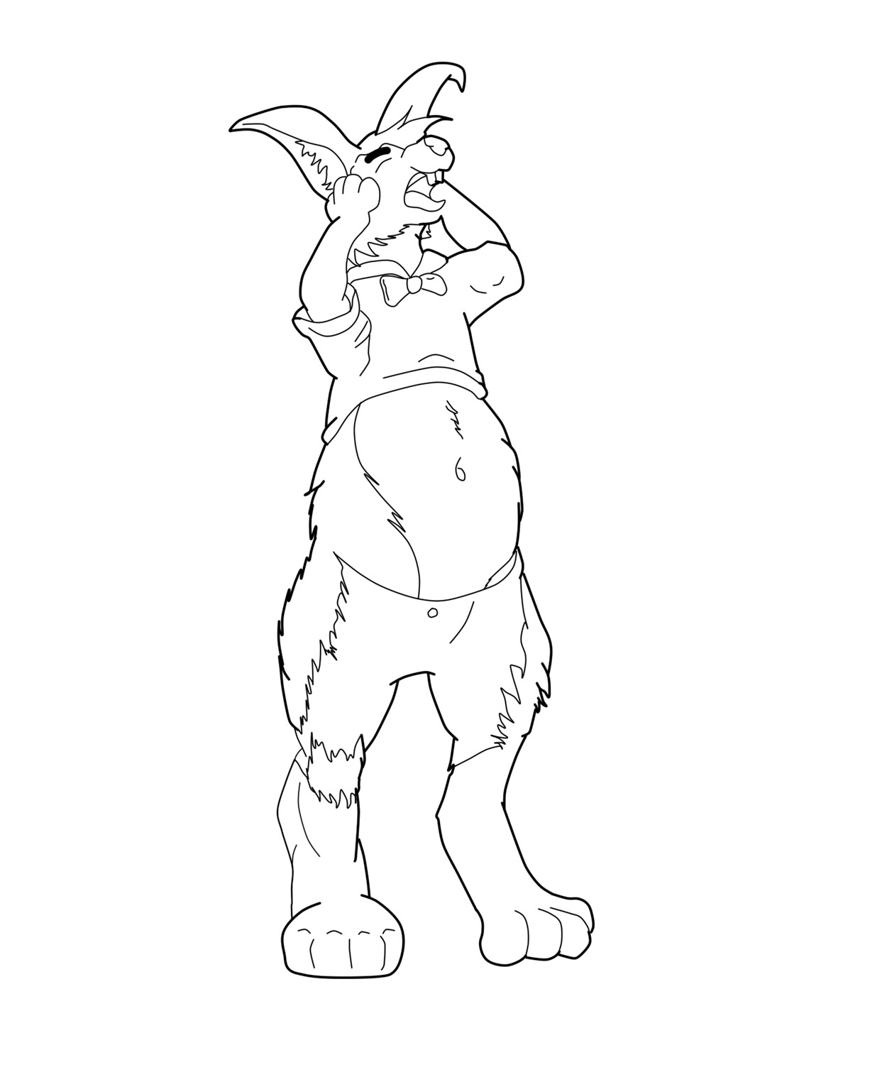 Commission: Getting Out Lined by Lucern7