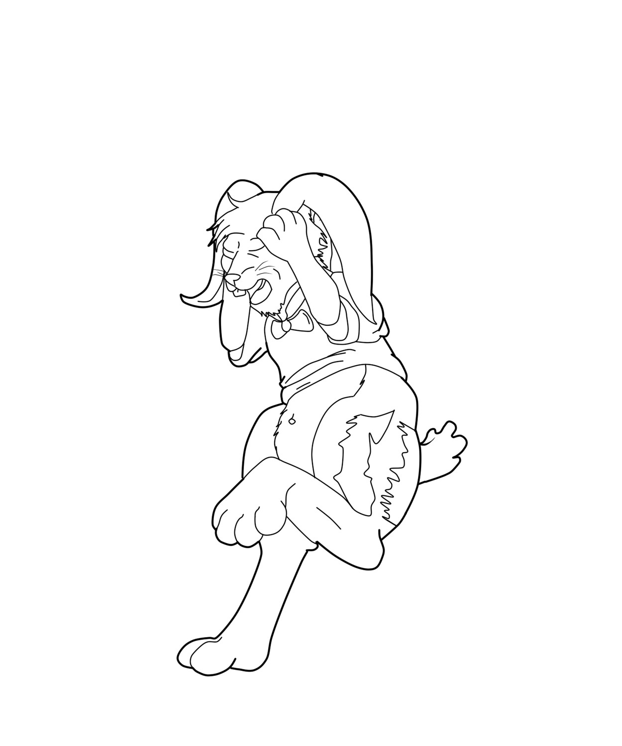 Commission: Getting Out Lined by Lucern7