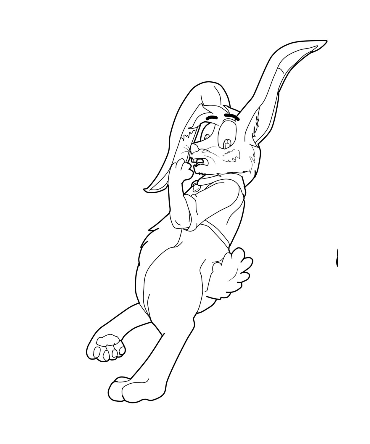 Commission: Getting Out Lined by Lucern7