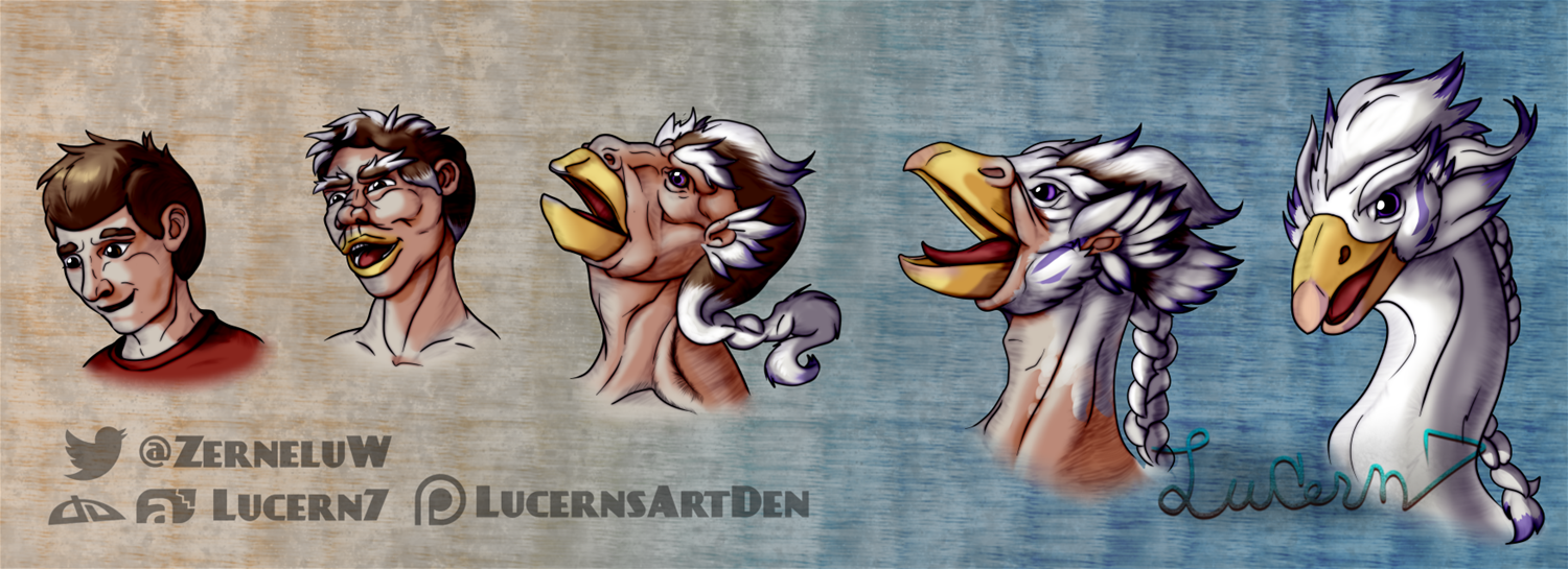 Headshot Commission: Goosed Up by Lucern7