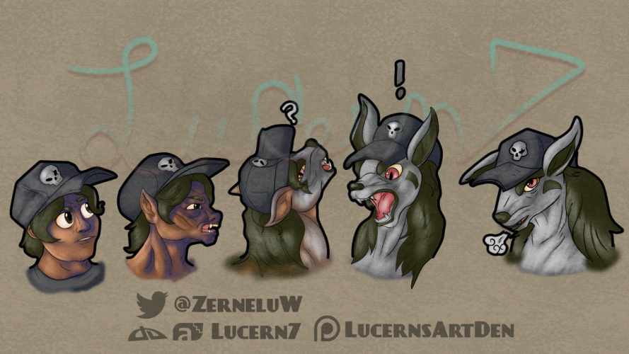 Headshot Commission: Might as well Yeen by Lucern7