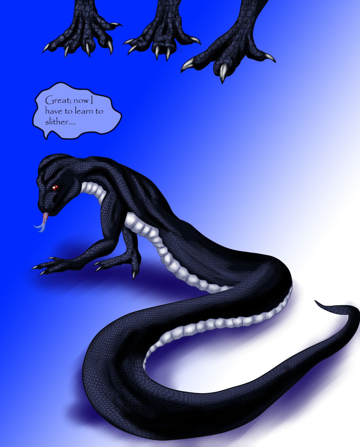 Naga Costume Transformation by Lucern7