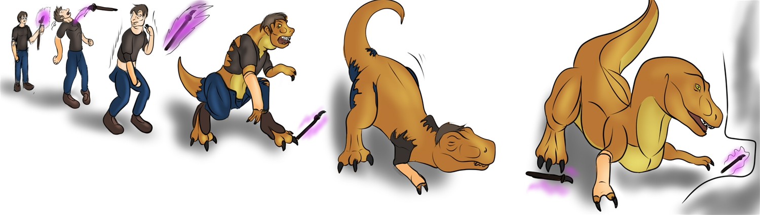 Livestream Commission: Zerosaurus by Lucern7