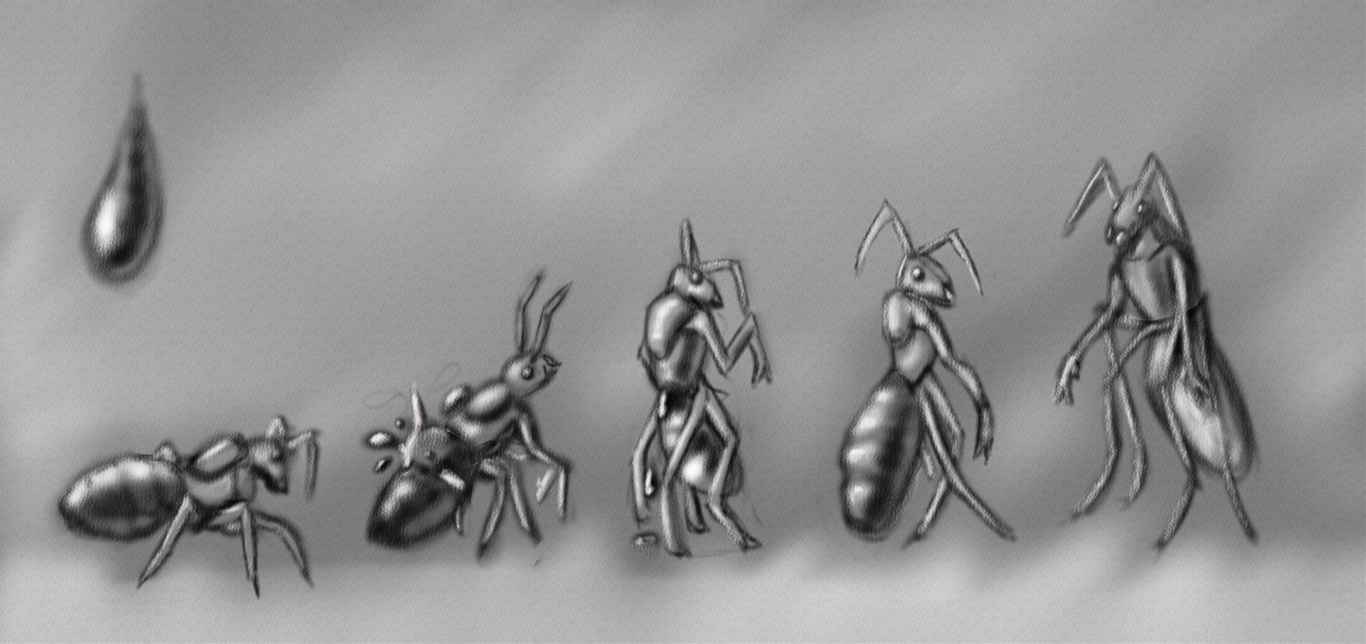 Livestream Commission: Ant Droplet Ascension by Lucern7