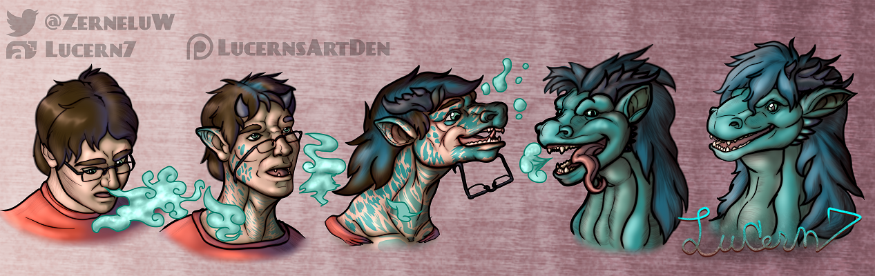 Commission: Draconic Vapors by Lucern7