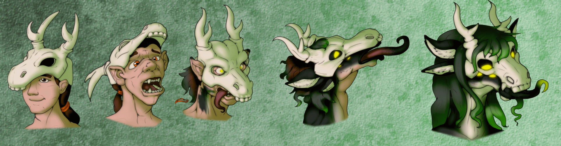 Commission Example: Cursed Items by Lucern7