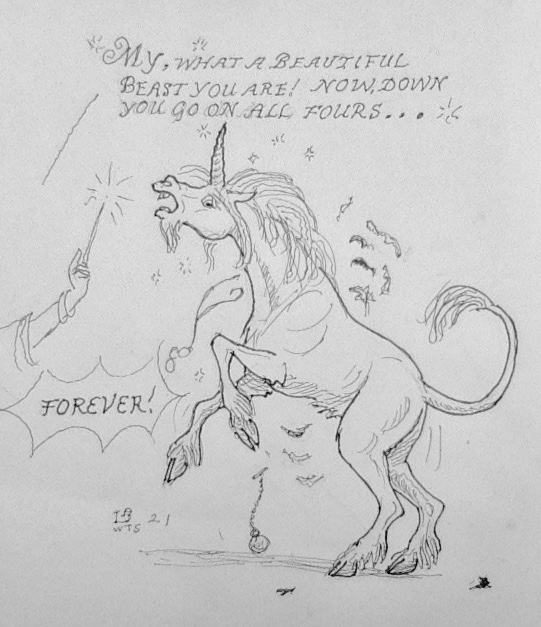 Unicorn by Luciusappaloosius