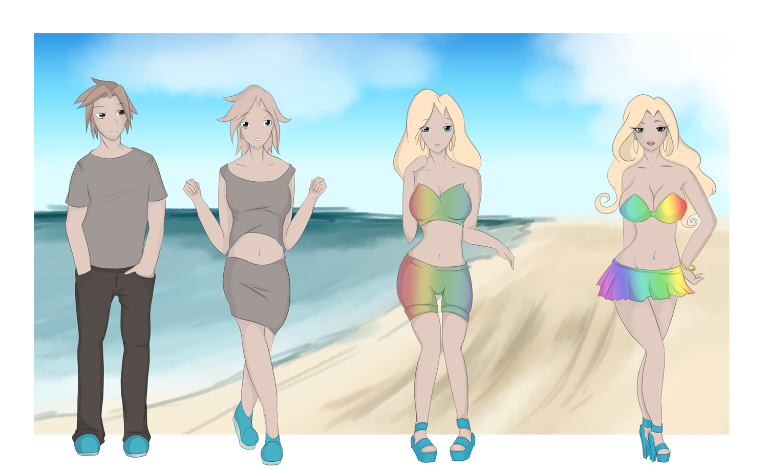 Beach Bimbo by Luxianne
