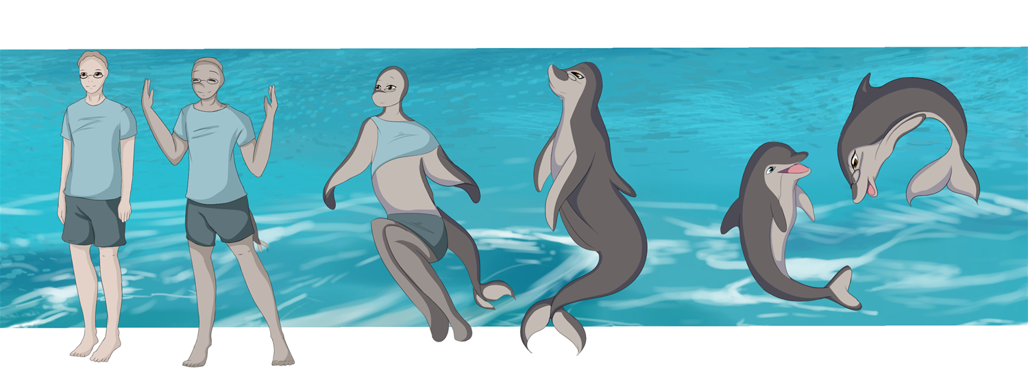 Dolphin by Luxianne