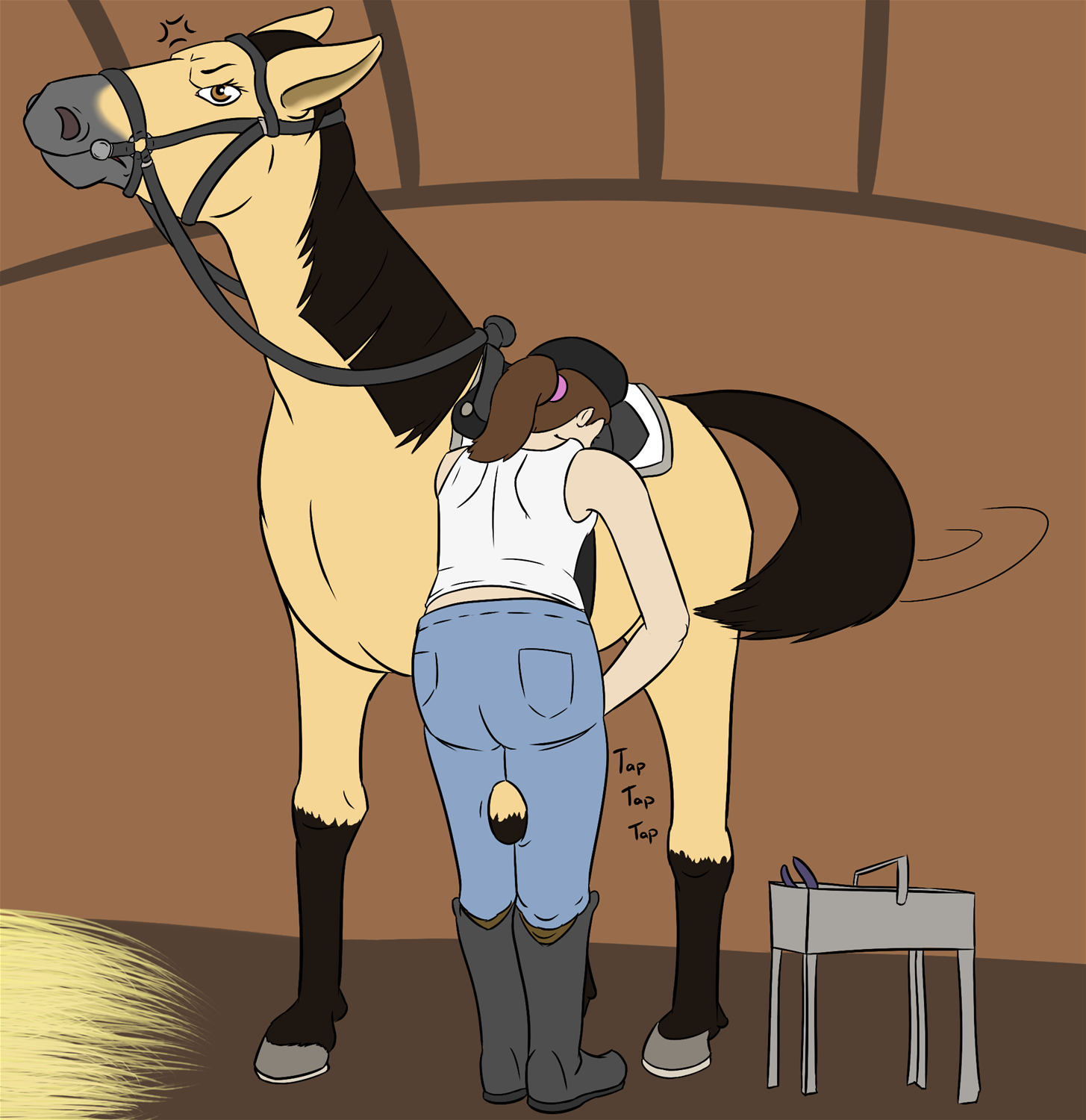 Commission - Horseshoe Havok by MageOmega