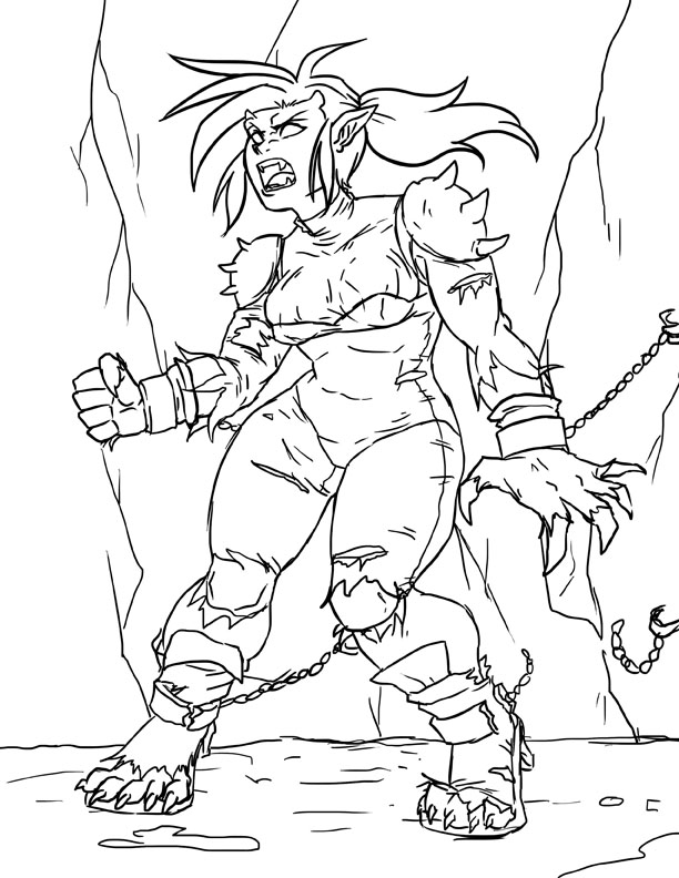 Gargoyle Transformation by Mirandaleigh