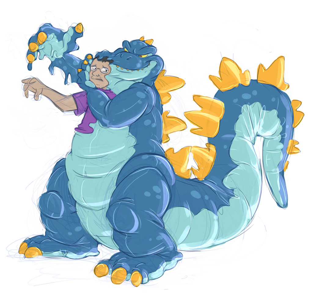 When Godzilla Attacks by Nickwolf