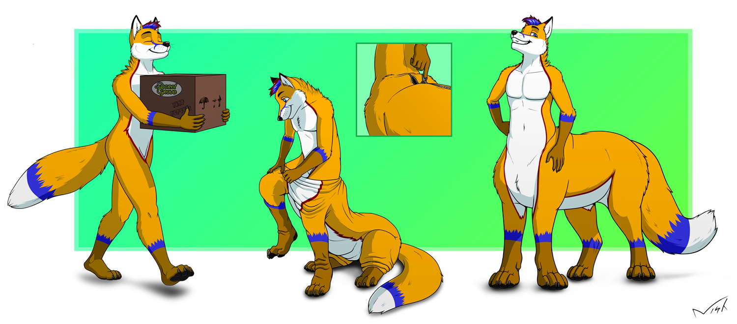 Realistic Foxtaur Suit by Nisharu