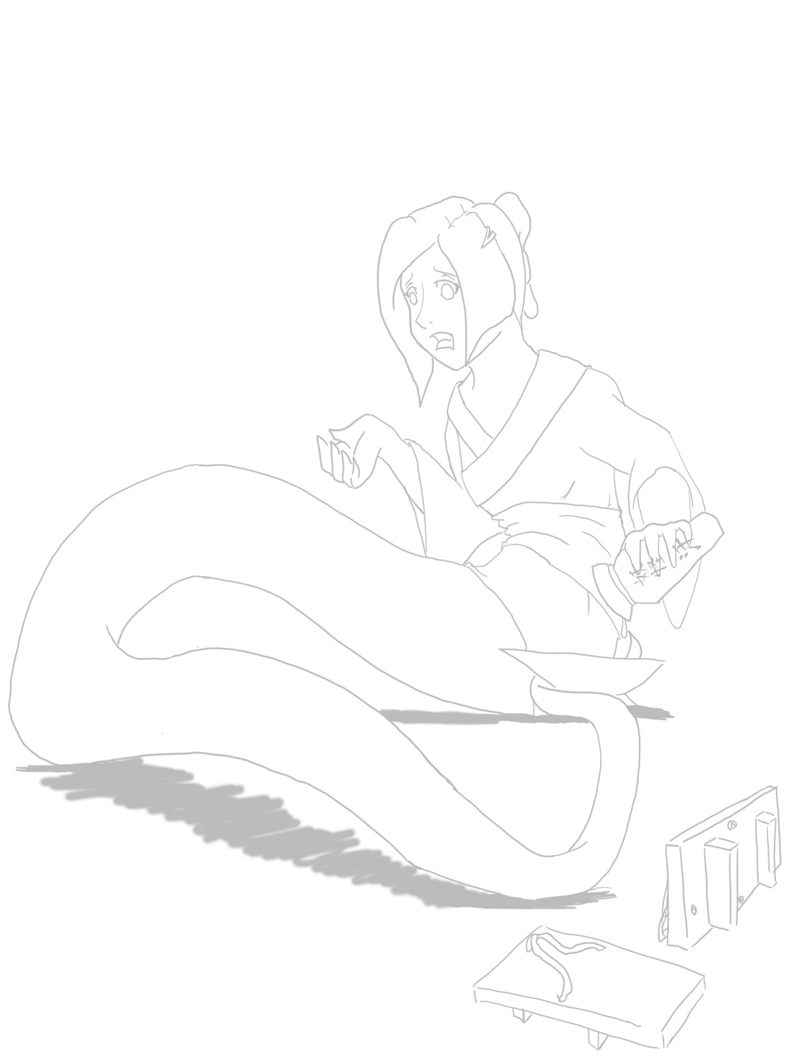 Yokai Sweat Hebi by Okamaru