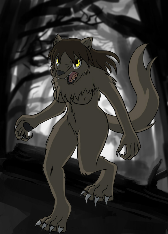 Halloween TF Pinup - Werewolf by Oter