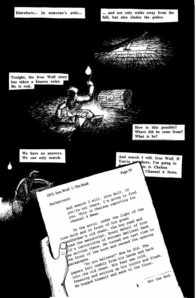 Iron Wolf 1: The Bank - COMPLETE 20 page comic by PickleJuice
