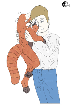Red Panda Pet by PickleJuice