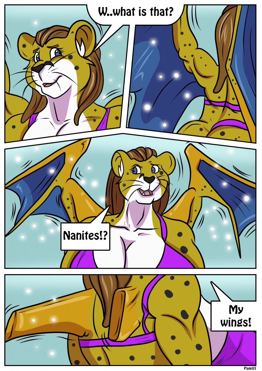 Commission: Prrrf! Wrong Nanites! by Rex_equinox