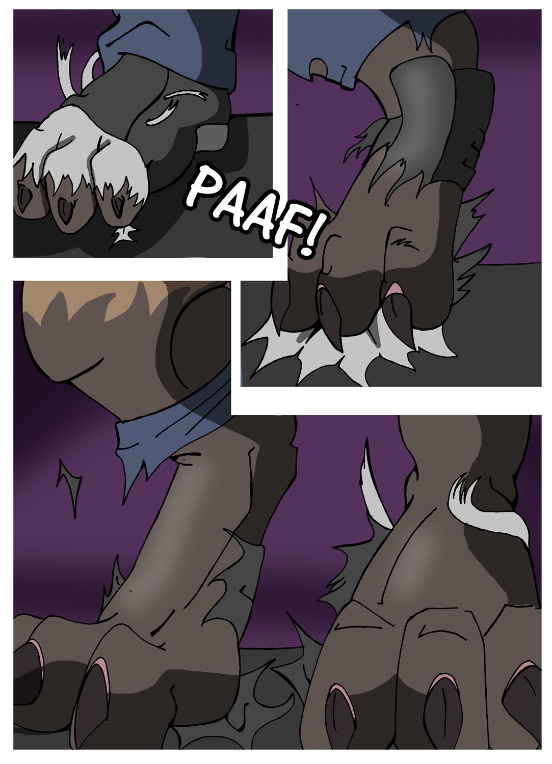 Catdoom's transformation by Rex_equinox