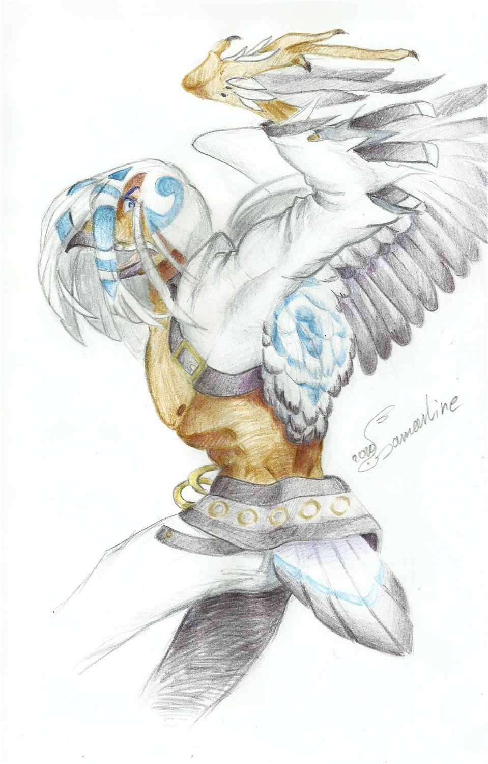Bird of prey by Samarline