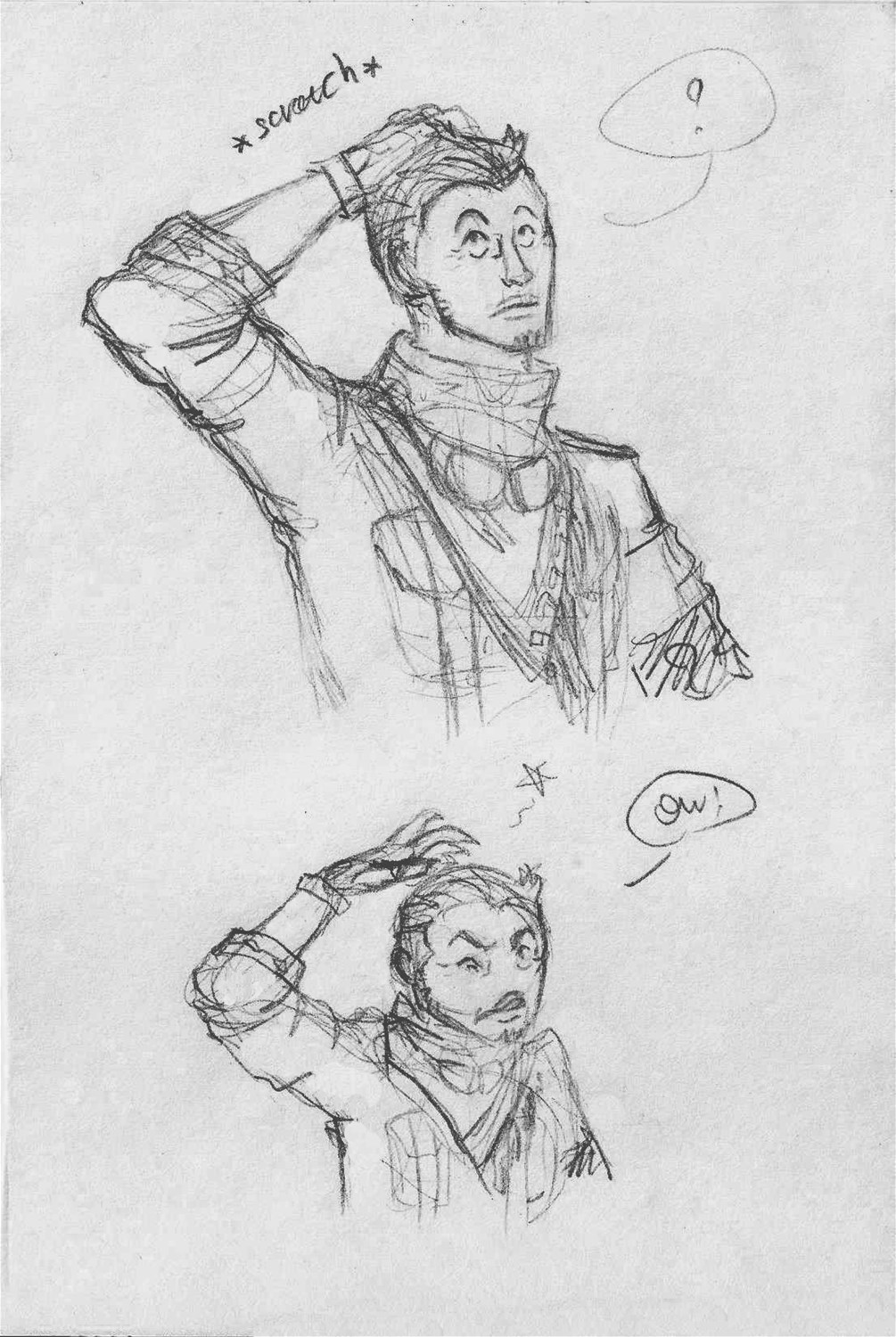 Datz Are'bal Iguana tf rough sketches by Samarline